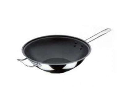 panev wok nerezova neprilnavy povrch prumer 30 cm