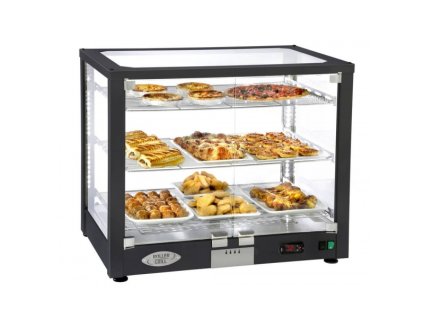 vitrina stolni vyhrivana wd 780 dn 3 police