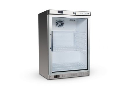 chladici skrin prosklene dvere tefcold ur 200 sg