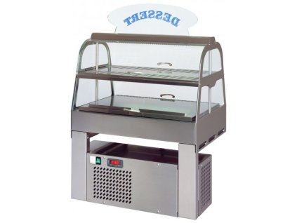 chladici stolni vitrina loire cold pe3 inox