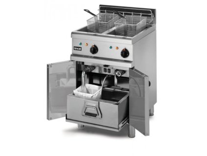 friteza elektricka oe 8113op 2 x 17 l s filtraci