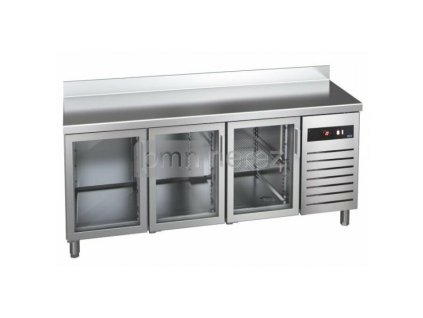 chladici stul asber gtp 7 180 30 glass agregat vlevo 3x dvere prosklene drez 1792 mm