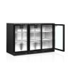 minibar prosklene kridlove dvere cerna tefcold db301h 3