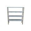 regal nerezovy 4x police plne police rozmer s x h x v 1600 x 400 x 1800 mm