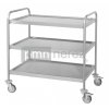servirovaci vozik se tremi policemi 1200 x 600 x 850 940 mm