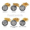 forma na testoviny fusilli 84 mm
