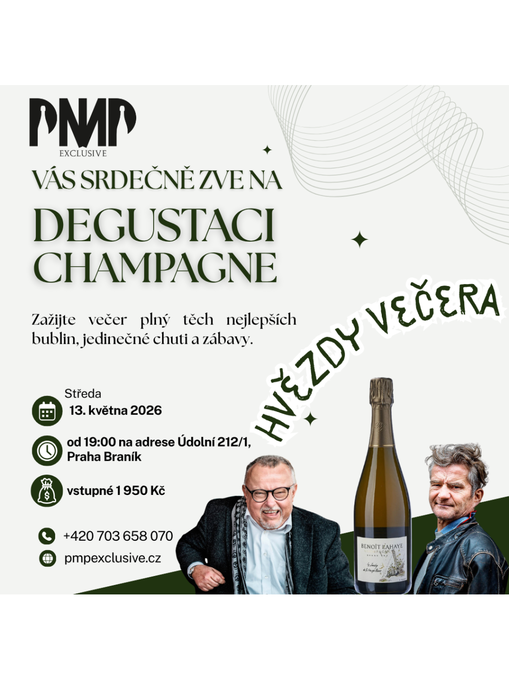 Green and White Modern Summer Wine Tasting Instagram Post 2