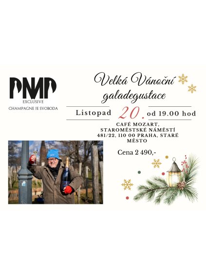 Green and White Christmas Invitation