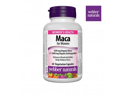 Webber Naturals Maca for Women 60 cps