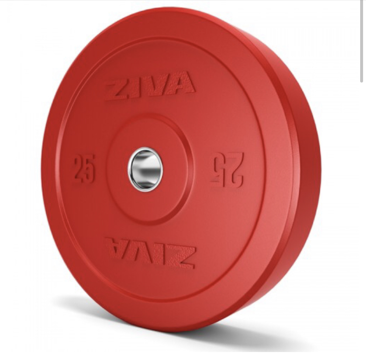 51mm Kotouč Bumper červený ZIVA 25kg - AKCE DO 15.2.2022