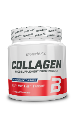 BioTech Collagen 300 g Příchuť: Černá malina