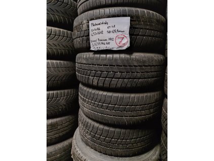 Plechové disky 5x110 R16 6,5Jx16H2 ET 41 se zimními pneu 205/55 R16