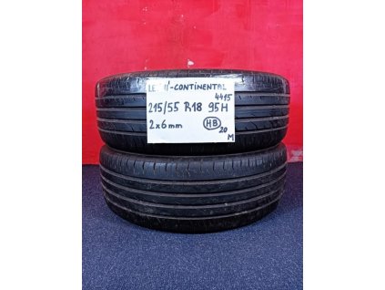 215/55 R18 95 H LETNÍ Continental ContiPremiumContact 2 E