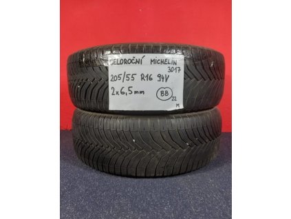 205/55 R16 94 V CELOROČNÍ Michelin CrossClimate