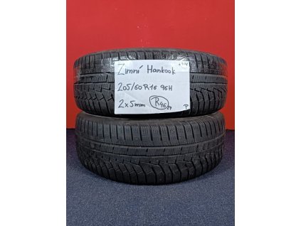 205/60 R16 96 H ZIMNÍ Hankook Winter I*cept evo2