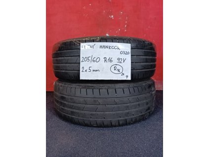 205/60 R16 92 V LETNÍ Hankook Ventus Prime 3