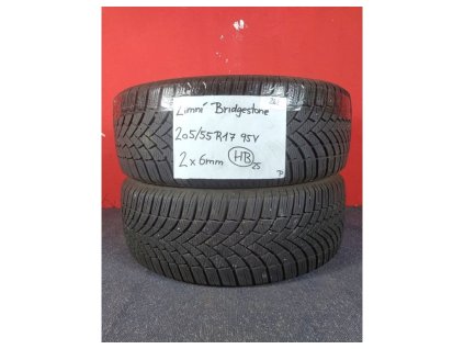 205/55 R17 95 V ZIMNÍ Bridgestone Blizzak LM05