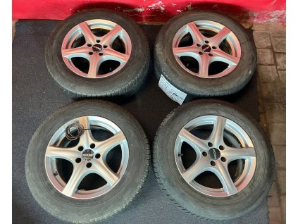 ALU disky 5x108 R16 7,5Jx16H2 ET 35 se zimními pneu 215/65 R16