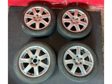 ALU disky  5x114,3 R16 7Jx16H2 ET 48 s letními pneu 205/55 R16