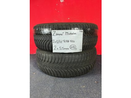 205/55 R16 91 H ZIMNÍ Michelin Alpin A4