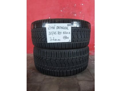 265/45 R20 108 W XL ZIMNÍ Continental WinterConcact TS 860S