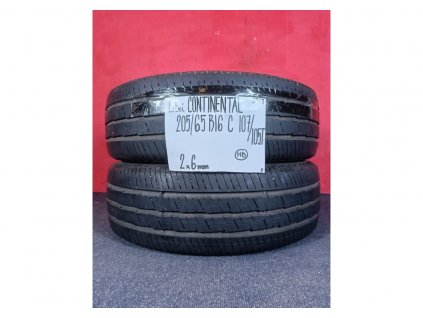 205/65 R16 C 107/105 T LETNÍ Continental Vanco 2
