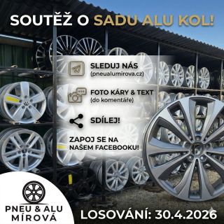 🔥 TOHLE TADY JEŠTĚ NEBYLO! Vyhraj sadu hliníkových kol dle vlastního výběru! 🔥 Chceš, aby tvoje kára vypadala na silnici...