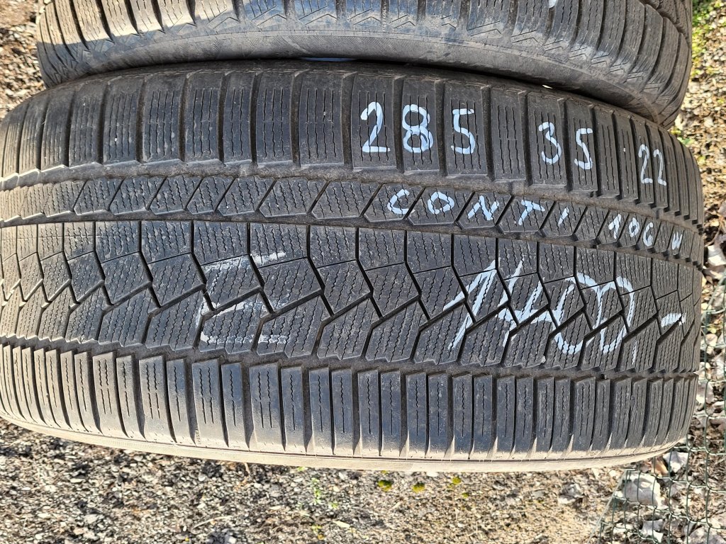 285/35 R22 106W zimní použitá pneu CONTINENTAL WINTER CONTACT TS860S