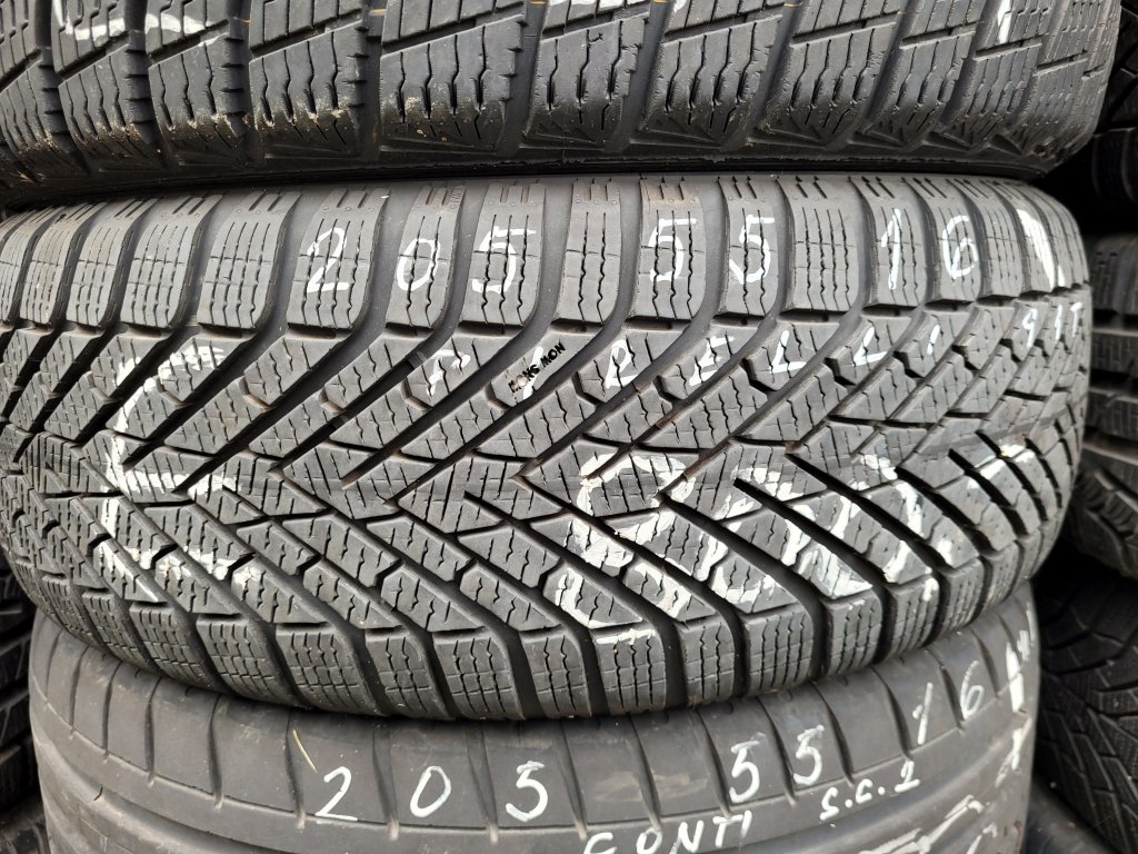 205/55 R16 91T zimní použitá pneu PIRELLI WINTER CINTURATO P2