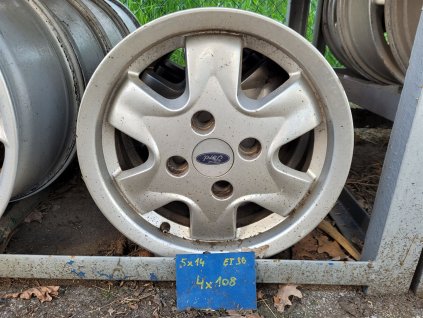 5x14 ET36 4 x108 orig. použitá Disky > Alu FORD