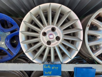 6x16 ET41 4 x98 orig. použitá Disky > Alu FIAT