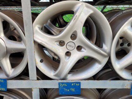 7x16 ET40 4 x98 orig. použitá Disky > Alu FIAT (1)