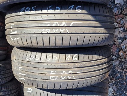 205/60 R16 96V letní použité pneu DUNLOP SPORT BLURESPONSE (1)