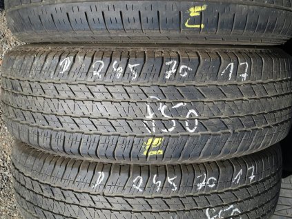 245/70 R17 108S letní použité pneu BRIDGESTONE DUELER H/T 684 II.