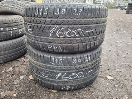 315/30 R21 105V zimní použité pneu PIRELLI WINTER SOTTO ZERO 3