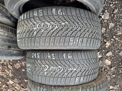 215/45 R16 90V zimní použité pneu KUMHO WINTER CRAFT WP51