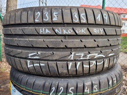 235/35 R19 91Y letní použitá pneu HANKOOK VENTUS S1 EVO2
