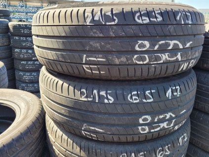 215/65 R17 99V letní použité pneu MICHELIN PRIMACY 3