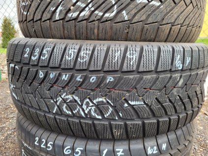 235/55 R19 105V zimní použitá pneu DUNLOP WINTER SPORT 5