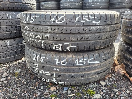 215/70 R15 C 109/17S letní použité pneu KLÉBER TRANPRO