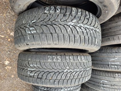 225/55 R18 98V zimní použité pneu BRIDGESTONE BLIZZAK LM - 80 EVO