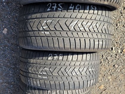 275/40 R18 103V zimní použité pneu PIRELLI WINTER SOTTO ZERO 3