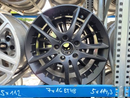 7x16 ET 48 5x114,3 použitá Disky > Alu AEZ