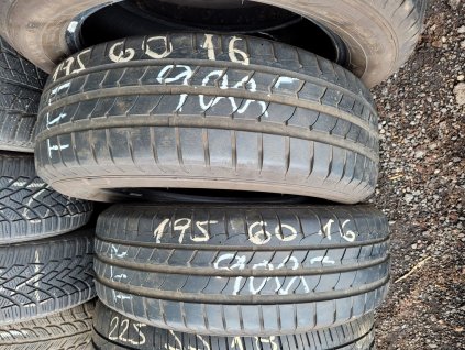195/60 R16 99H letní použité pneu GOOD YEAR EFFICIENT GRIP
