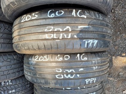 225/60 R16 92V letní použité pneu GOOD YEAR EFFICIENT GRIP