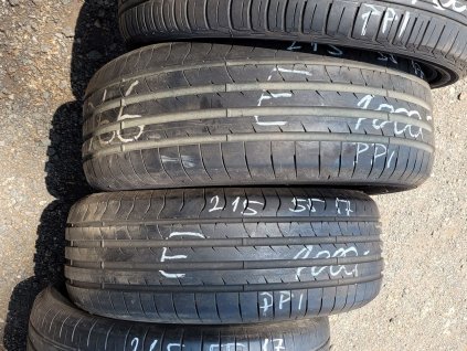 215/55 R17 98W letní použité pneu SAVA INTENSA UHP 2
