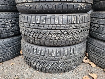 205/45 R17 88V zimní použité pneu CONTINENTAL WINTER CONTACT TS850P