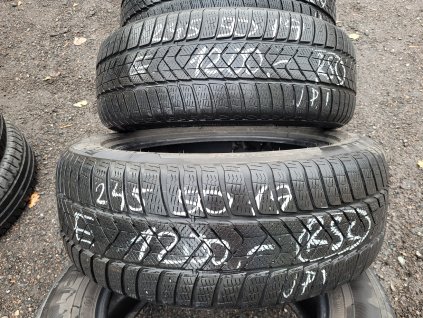 245/50 R19 105V zimní použité pneu PIRELLI WINTER SOTTO ZERO 3 RSC