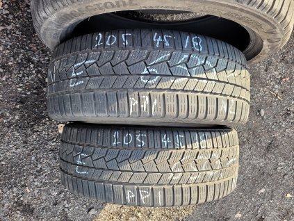 205/45 R18 90H zimní použité pneu CONTINENTAL WINTER CONTACT TS860S