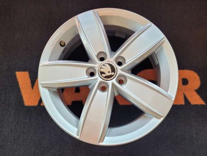 5 x100 7,5 x15 ET 40 Disky > Alu ŠKODA